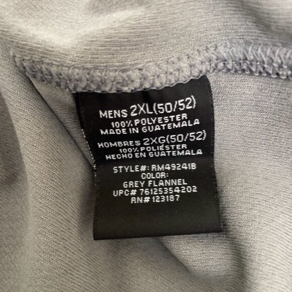 Starter Dri-Star T-Shirts L/S Lot of 2 Men’s 3XL (54/56) Gray/Black & Gray - Picture 6 of 11